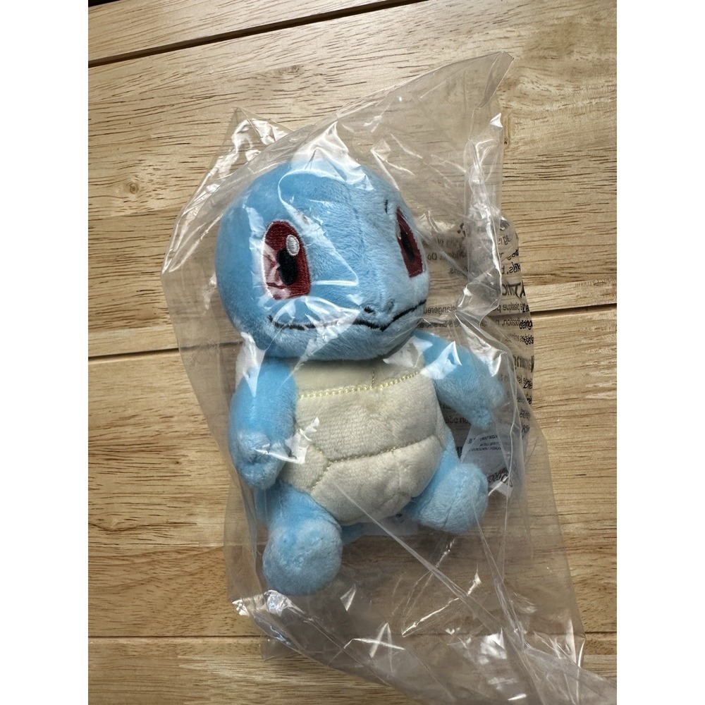Pokémon Sitting Cuties Squirtle Plush 5" Pokémon Center New With Tags